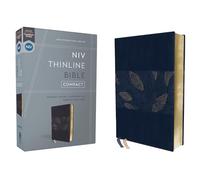 Niv, Thinline Bible, Compact, Leathersoft, Blue Floral, Red Letter, Comfort Print: New International Version, Thinline, Blue Floral, Leathersoft, Red Letter, Comfort Print