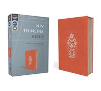 Niv, Thinline Bible, Leathersoft, Coral, Zippered, Red Letter, Comfort Print: New International Version, Coral, Leathersoft, Thinline, Zippered, Red Letter, Comfort Print