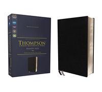Niv, Thompson Chain-Reference Bible, Handy Size, European Bonded Leather, Black, Red Letter, Comfort Print: New International Version, European Bonded Leather, Black, Thompson Chain-reference Bible