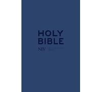 NIV Tiny Navy Soft-tone Bible with Zip