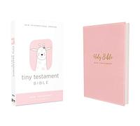 Niv, Tiny Testament Bible, New Testament, Leathersoft, Pink, Comfort Print: New International Version, Pink, Leathersoft, New Testament, Comfort Print
