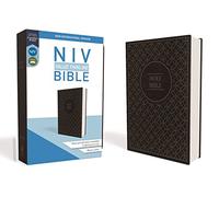 NIV, Value Thinline Bible, Imitation Leather, Gray/Black: New International Version, Charcoal/Black Leathersoft Value Thinline Bible