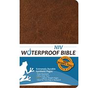 NIV Waterproof Bible, Brown