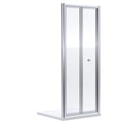 Niva 6 Bi-Fold Shower Door | Chrome | Glass/Aluminium | 1200mm