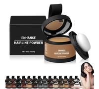 Nivaro Polvo, Nivaro Polvo Densificador InstantáNeo, Nivaropolvo Capilar Para Hombre, Hair Shadow Powder for Women, Sweat-Proof, Long- Lasting (#12Medium Blonde-01)