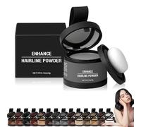 Nivaro Polvo, Nivaro Polvo Densificador InstantáNeo, Nivaropolvo Capilar Para Hombre, Hair Shadow Powder for Women, Sweat-Proof, Long- Lasting (#08Gray-01)
