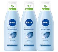 Nivea 2 in 1 Cleanser and Toner Daily Essentials 200ml Pack Of 3