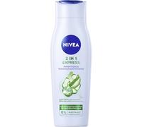 NIVEA 2-in-1 Express Shampoo & Conditioner (250 ml), Intensive Hair Care with Aloe Vera and Shine Serum, Hair Shampoo & Conditioner for Quick, Uncomplicated Care