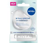 NIVEA 24h Ultra-Light Moisture Plus Lip Balm Stick with Hyaluronic Acid - 3 Pack