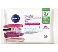 Nivea 3 in 1 Gentle Makeup Remover Wipes 25 Units