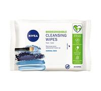NIVEA 3in1 Biodegradable Refreshing Makeup Remover Wipes 25 Pcs