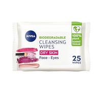 NIVEA 3in1 Biodegradable soothing makeup remover wipes 25 pcs.