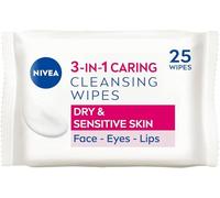 NIVEA 3in1 Caring Cleansing, Plant-Based Makeup Remover,Gentle yet Effective Makeup Removal