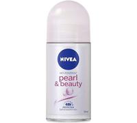 NIVEA 48H Smooth Skin And 24H Pearl & Beauty Roll On For Women, 50Ml