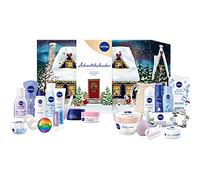 NIVEA Advent Calendar 2021 for 24 Unique Pampering Moments, Christmas Calendar with Selected Care Products & Accessories, Care Set for the Advent Season