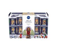 NIVEA Advent Calendar 2022 (24 Pieces), NIVEA Gift Set Includes Moisturiser, Face Wash, Shower Gel, Aftershave Balm, Lip Balms, Anti-Perspirants, and More Gifts for Women