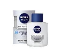 Nivea After Shave Lotion 100 ml Silver Protect (Pack of 6)