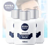 Nivea Aftershave Balm For Sensitive Skin 3 x 100ml