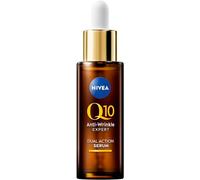 NIVEA Anti-Age Serum, Anti-Wrinkle Serum with Q10 Reduces Wrinkles and Prevents Their Reformation, Firming Face Serum with Glycostop, Q10 Anti-Wrinkle Expert Dual Action Serum (30 ml)