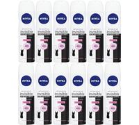 Nivea Anti-Perspirant Deodorant Black & White Invisible Original Women 150ml x12