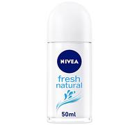 NIVEA Anti-Perspirant Deodorant Roll-On Fresh Natural (50ml), 48hr Deodorant for Women with Ocean Extracts and a Fresh Fragrance, Roll On for Women, Deodorant Womens