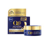 NIVEA Q10 Power 60+ Anti-Wrinkle Night Cream Moisturiser 50ml