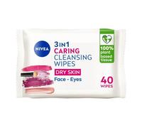 Nivea Biodegradable 3 in 1 Caring Cleansing Wipes 40 Pack