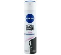 Nivea Deo Spray Black & White Invisible 6 X 150Ml 48H Deodorant Antiperspirant