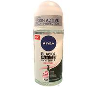 Nivea Black & White Invisible Fresh 50ml Roll-on Deodorant