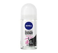 NIVEA Invisible Black & White Clear 48hr Anti-Perspirant Deodorant Roll-On 50ml