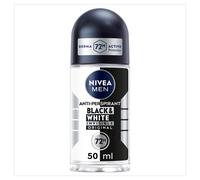NIVEA MEN Invisible Black & White Anti-Perspirant Deodorant Roll On 50ml