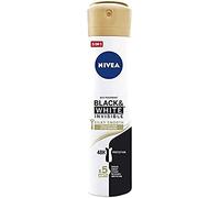 NIVEA Black & White Invisible Silky Smooth Spray, 1 x 200 ml, Antiperspirant Deodorant for Soft Skin, Deodorant Spray to Protect Clothes