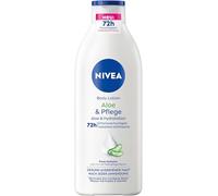 NIVEA Body Lotion Aloe & Care, Body Cream with Deep Care Serum for 72 Hours of Moisture, Body Lotion with Pure Hyaluronic and Aloe Vera of Natural Origin (400 ml)