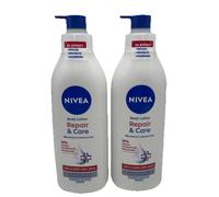 NIVEA Body Repair & Care (400ml), Repairing Body Lotion with Strengthening Formula, Moisturising Cream with NIVEA DEEP MOISTURE SERUM, Body Lotion for