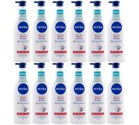 Nivea Body Lotion Repair & Care 72h Moisture 12 X 250Ml Very Dry Skin