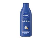 NIVEA Body Milk Nutritive (1 x 400 ml), Body Milk Moisturises 72 Hours, Body Cream with Almond Oil and Hyaluronic Acid, for Dry Skin