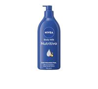 NIVEA Body Milk Nutritive (1 x 625 ml), Body Milk Moisturises 72 Hours, Body Cream with Almond Oil and Hyaluronic Acid, for Dry Skin