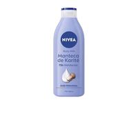 NIVEA Body Milk Shea Butter (1 x 400 ml), Body Milk Moisturises 72 Hours, Body Cream with Hyaluronic Acid, for Dry Skin