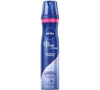 NIVEA Care & Halt Hair Spray Extra Strong (250 ml), Nourishing Styling Spray with UV Protection, Panthenol & Vitamin B3, Hair Varnish for Flexible Styling with 24 Hours Hold (Holding Level 4)