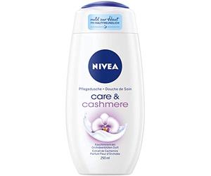 NIVEA Care & mere Nourishing Shower Creme, 250 ml, Rich Shower Gel with mere Extract and Delicate Orchid Fragrance, for Smooth Skin