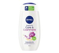 NIVEA Care & mere Shower Gel (250 ml), Sensual Scented Shower Gel with Velvety Soft Foam, Rich Cream Shower with Cotton Seed Oil