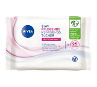 Nivea Caring 3in1 Cleansing Wipes - 25pcs