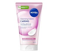 NIVEA Gentle Face Cream Wash (150ml), Face Cleanser with Almond Oil and Hydramine Gently Cleanses for Smooth, Healthy Skin, Face Wash for Dry and Sensitive Skin