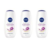 NIVEA Cashmere & cotton seed oil for touchably soft skin shower cream, 3X250 ML