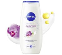 NIVEA Cashmere and Cottonseed Oil Soft Care Shower Gel, 250 ml | Moisturising Body Wash with Cottonseed Oil, Skin Protecting Formula with Vitamins C and E, Delicate Orchid Scent, Gentle Care