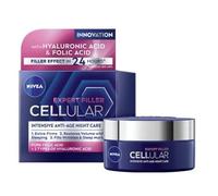 Nivea Night Cream Hyaluron Cellular Filler - Hyaluronic Acid & Magnolia Extract - 50 ml