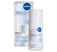 NIVEA CELLULAR Epigenetics Age Rewind Face Serum with Epicelline (15ml), Anti-Wrinkle Formula with Triple Hyaluronic Acid, Age Rewind Effect Hydrating Serum for Firmer Skin