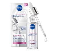 NIVEA Cellular Expert Filler Hyaluronic Plumping Serum (30ml), Lightweight and Fast Absorbing Serum, Non-Adhesive Anti-Wrinkle Serum with 20% Hydra Elixir