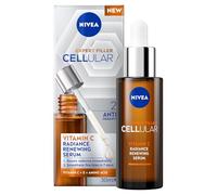 NIVEA Cellular Expert Filler Vitamin C Radiance Renewing Serum 30ml, Brightening Face Serum with Vitamin C