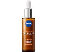 NIVEA Cellular Expert Filler Vitamin C Radiance Serum, Light Skin Care Serum with Vitamin E, Face Care for Smoothed Wrinkles and Radiant Skin (30 ml)
